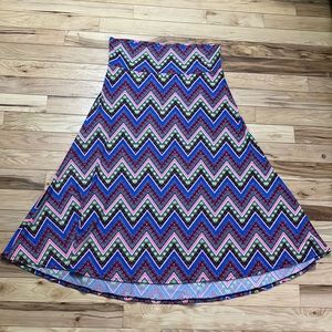 * Ladies Lularoe maxi skirt size XL